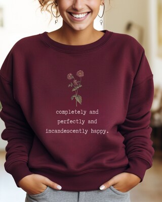 Pride and Prejudice Sweatshirt Jane Austen Sweater, Feminist Crewneck Shirt, Literary Gifts, Book Lovers Shirt, Bookish - image3